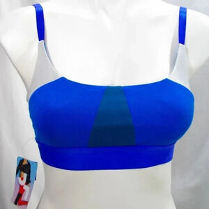 Joy Lab Removable Pads Wire Free Sports Bra Size XS X-SMALL Blue NWT  New with T